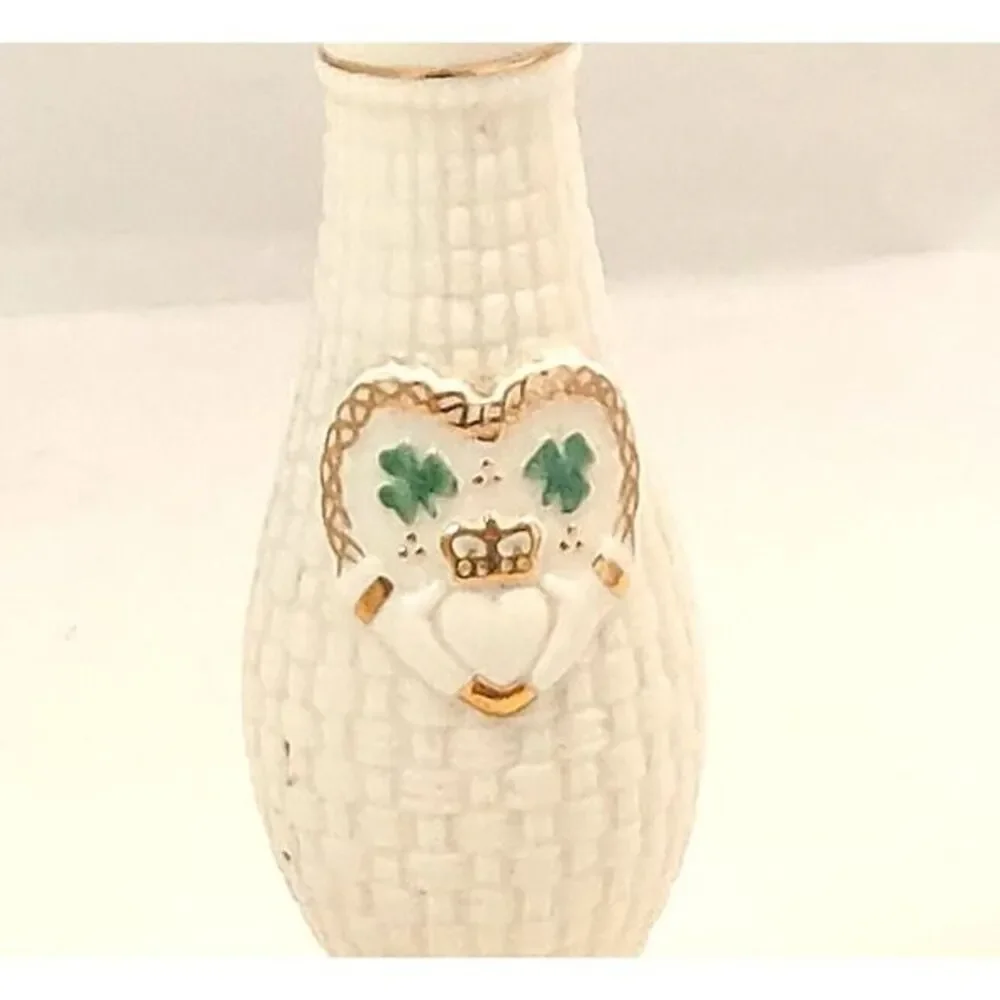 Retired “Irish Rose” Bone China Bud Vase Made for the Danbury Mint 5”
